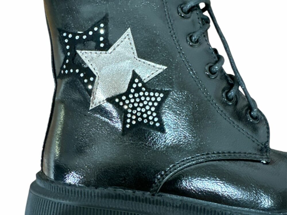 BOTA MILITAR ESTRELLAS