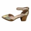 ZAPATO TALON GOLD
