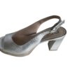 SANDALIA PIEL TACON ALTO