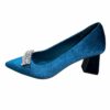 ZAPATO TERCIOPELO BROCHE