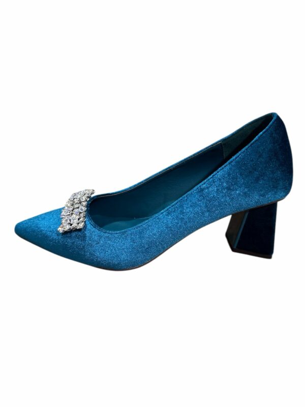 ZAPATO TERCIOPELO BROCHE