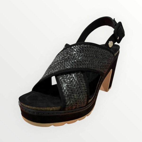 SANDALIA TIRAS RAFIA 79790