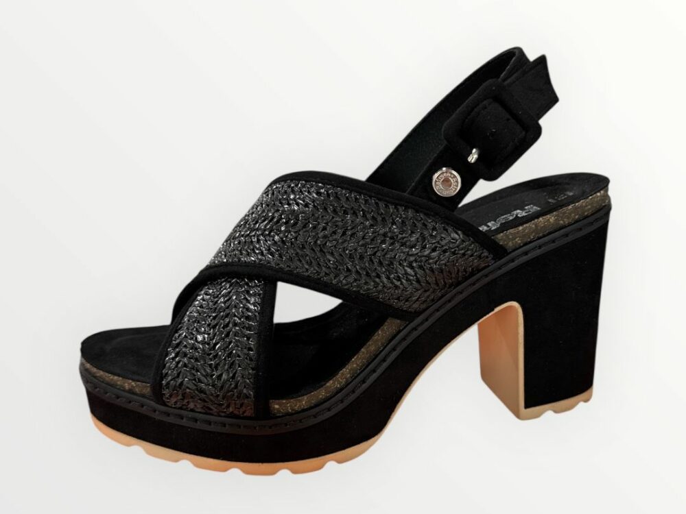 SANDALIA TIRAS RAFIA 79790