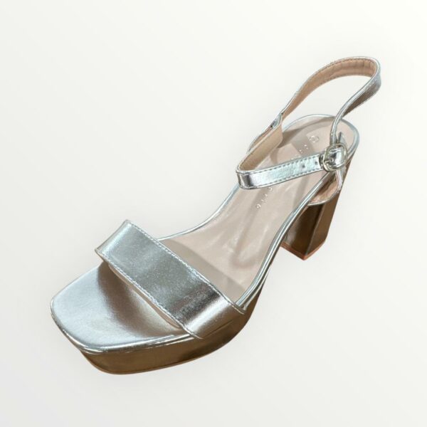 SANDALIA PLATF PLATA 223B