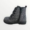 BOTIN MILITAR PURPURINA