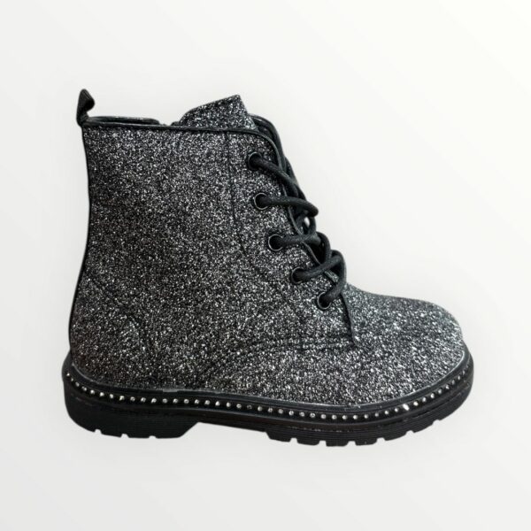 BOTIN MILITAR PURPURINA