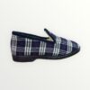 ZAPATILLA PAÑO CUADROS 284
