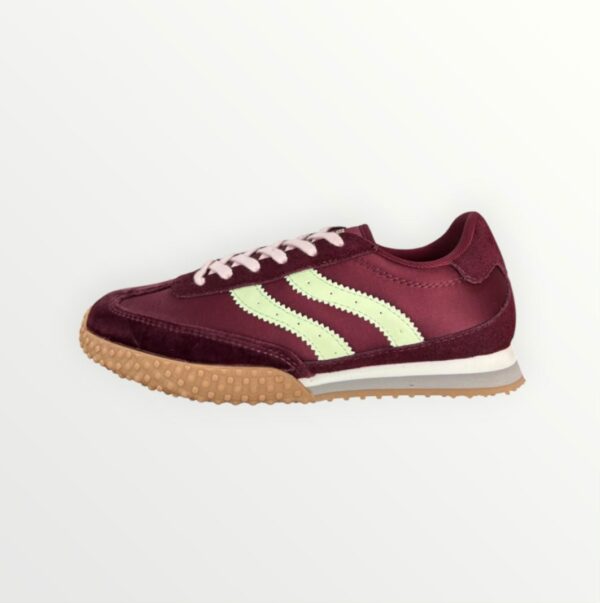 SNEAKERS BURDEOS 80668